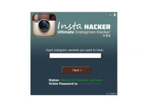 برنامه Instagram Password Hacker