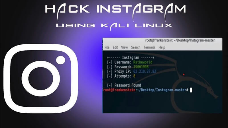 مراحل هک اینستاگرام به کمک نرم افزار  Insta Hack