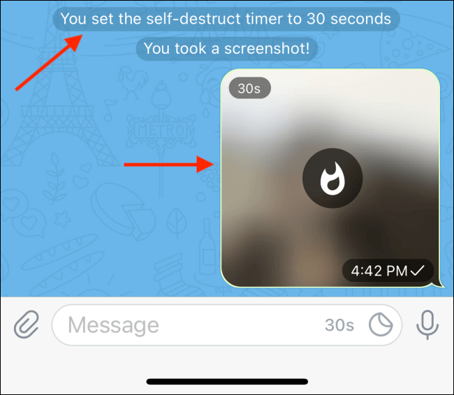 چت های مخفی تلگرام
